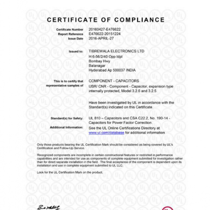 UL Certificate<br />Explosion Proof